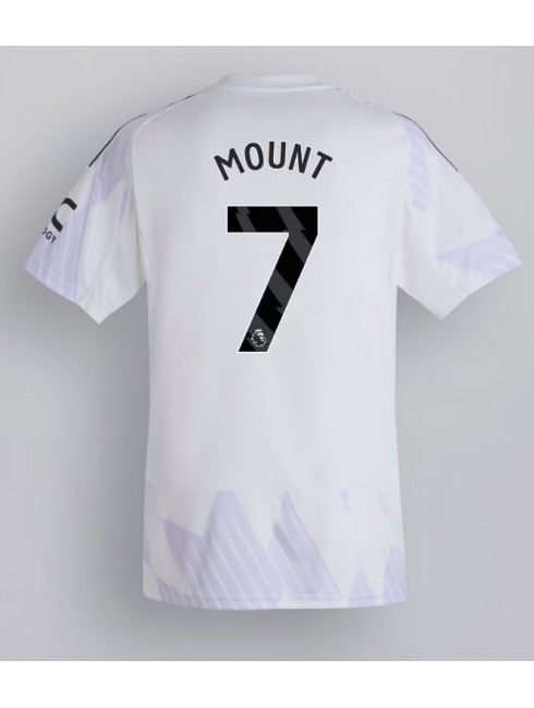 Manchester United Mason Mount #7 Gostujuci Dres 2025-26 Kratak Rukavima Manchester United Mason Mount #7 Gostujuci Dres 2025-26 Kratak Rukavima